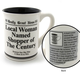 shopper of the century mug